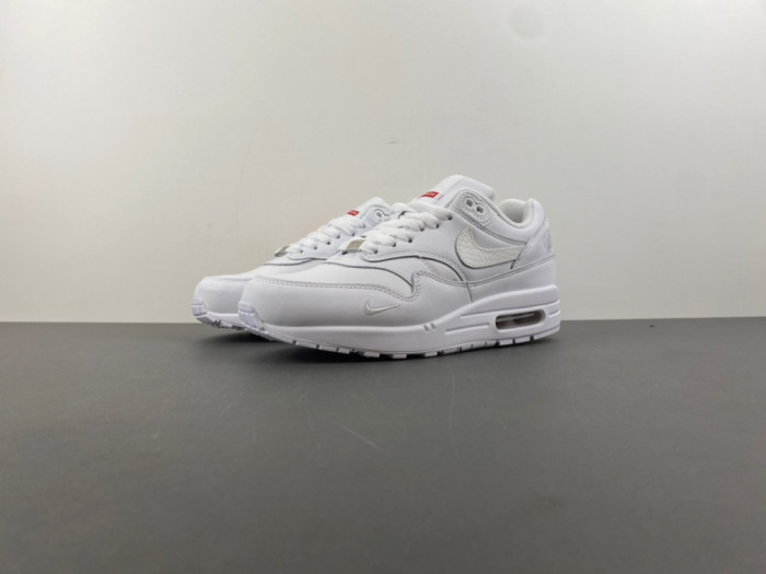 Nike x Supreme Air Max 1 ''87 ''Triple White'' HF8813-100