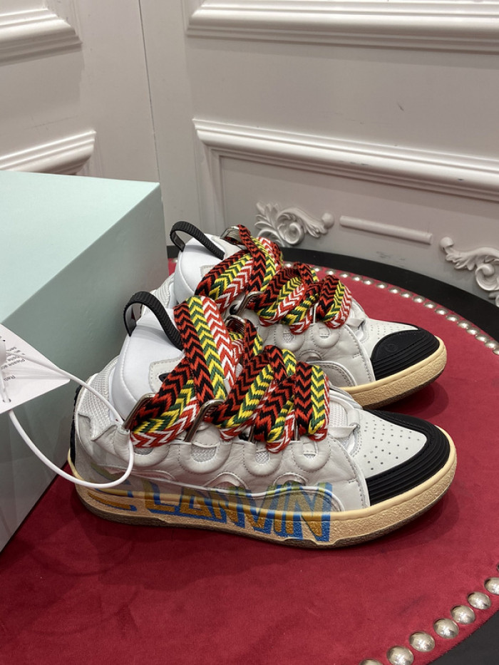 lanvin curb sneaker