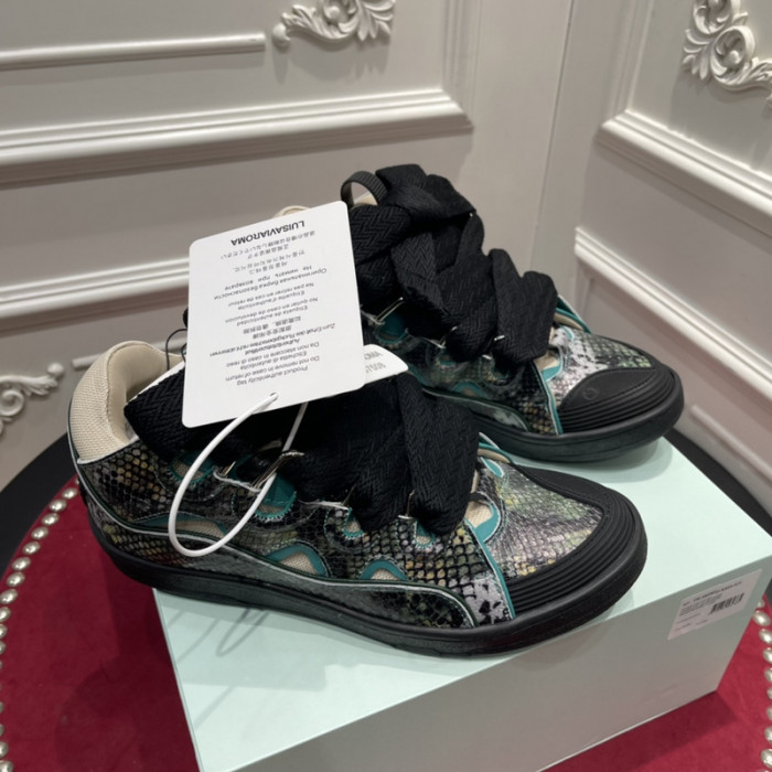 lanvin curb sneaker