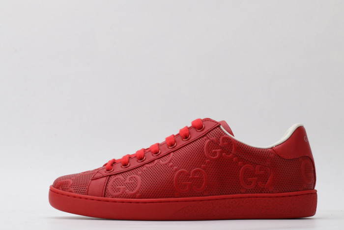 gi ace embroidered low-top sneaker