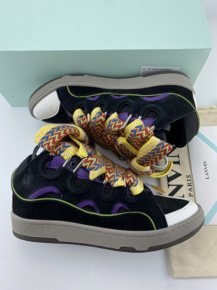 lanvin curb sneaker