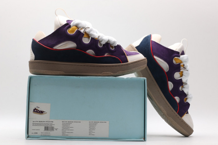 lanvin curb sneaker