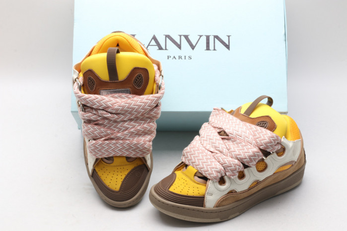 lanvin curb sneaker