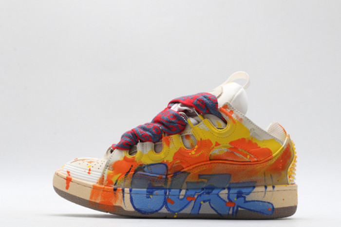 lanvin curb sneaker