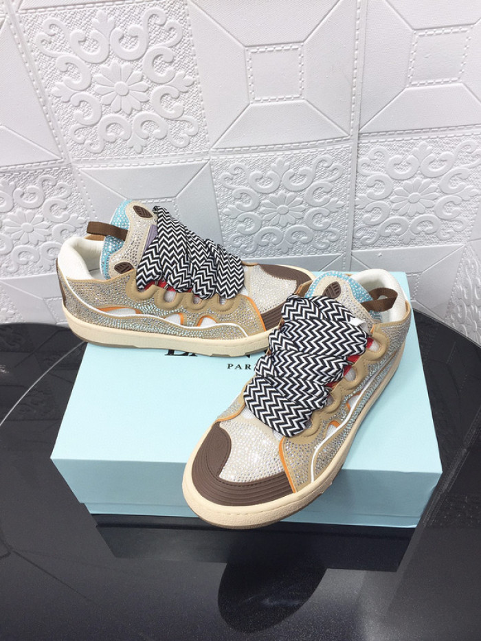 lanvin curb sneaker