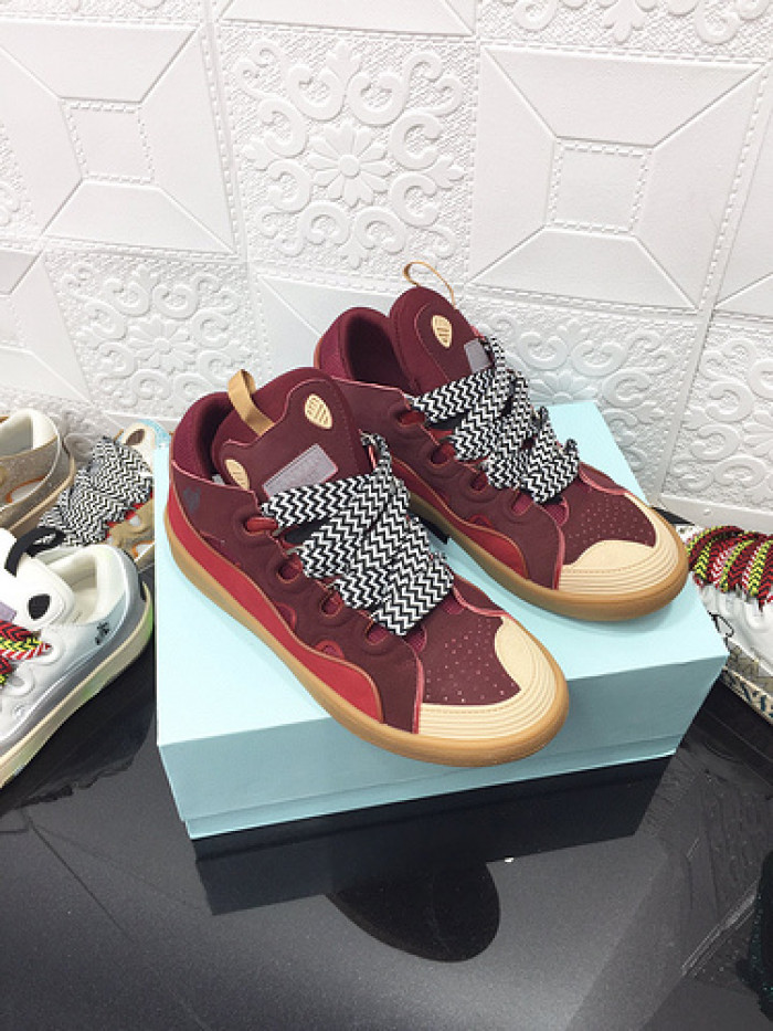 lanvin curb sneaker