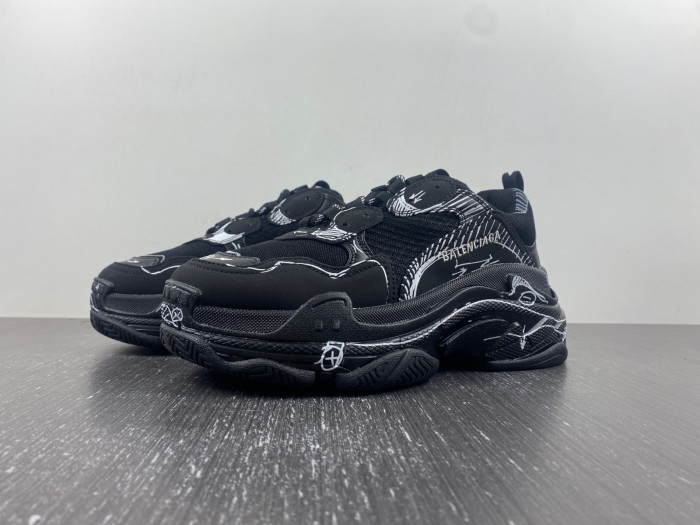 bl triple s trainers sneakers 536737 w2fw6 0102