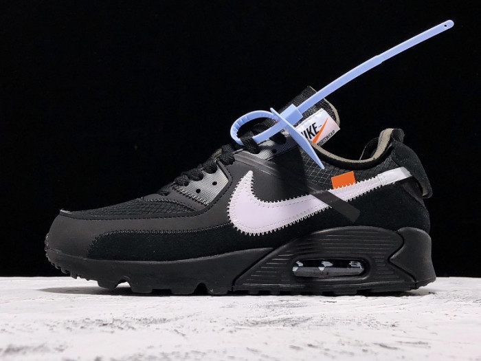 ofw nike air max 90 black cone white - aa7293-001