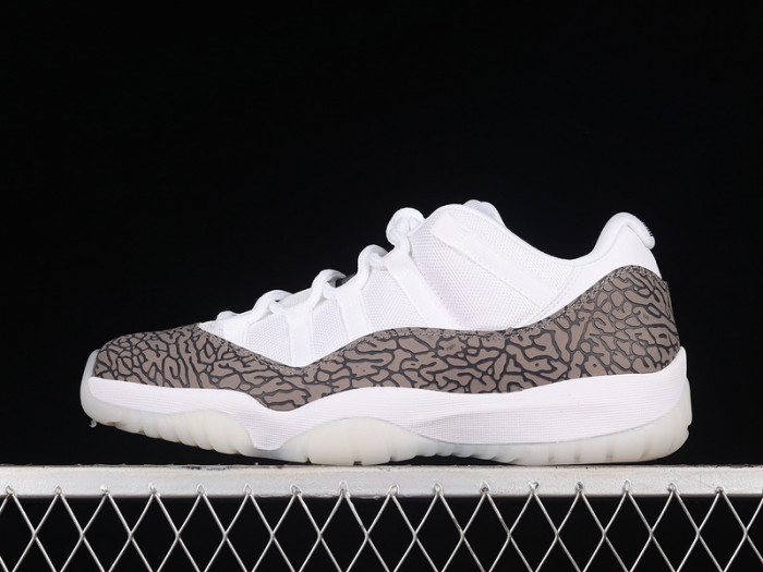 air jordan 11 low “white cement” av2187- 140