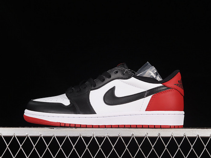air jordan 1 low og "black toe" cz0790-106