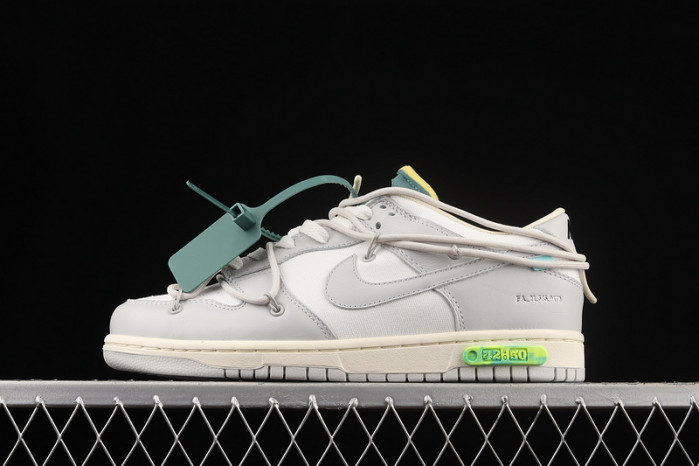 nike dunk low ofw lot 42 dm1602-117