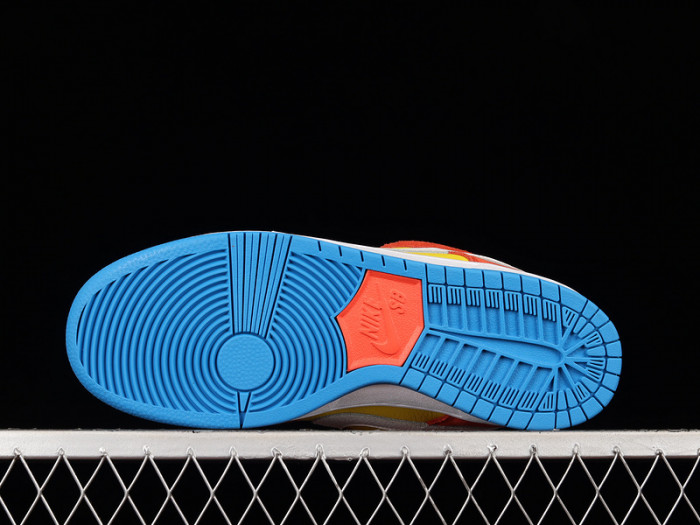 nike dunk low “bart simpson" bq6817-602