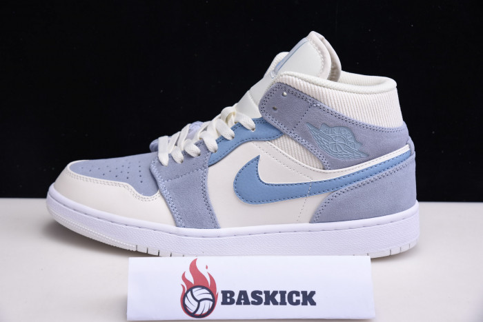 jordan 1 mid mix materials blue tan da4666-100