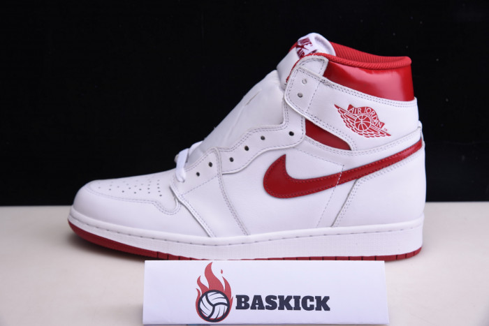 air jordan 1 retro high og "metallic red" - 555088 103