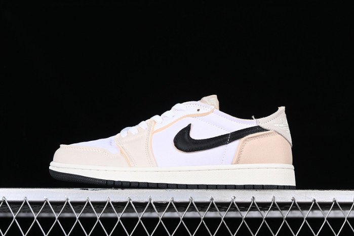 air jordan 1 low og ex "sail" dv0982-100