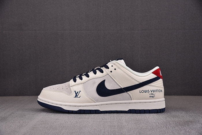 lv x nike sb dunk low wheat off white brown fc1688-148
