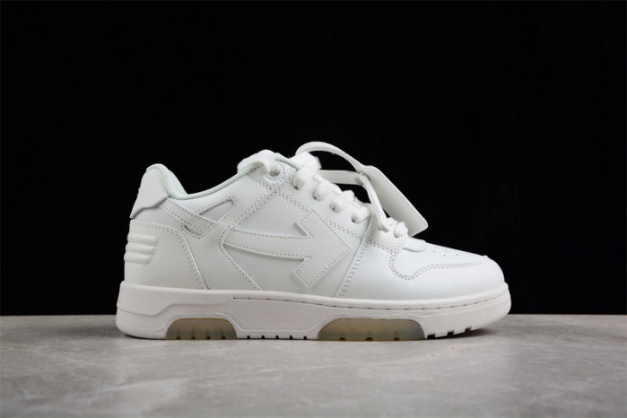 ofw out of office low-top leather sneakers 23062104